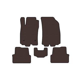 Резиновые коврики Carsuit (HB, коричневые) Chevrolet Sonic 2011-2022 гг. фото 1