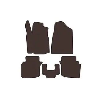 Резиновые коврики Carsuit (2004-2006, коричневые)
