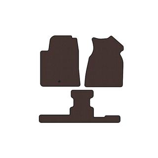 Резиновые коврики Carsuit (1+3 ряд, 2013-2017, коричневые) GMC Acadia 2006-2017 гг. фото 1