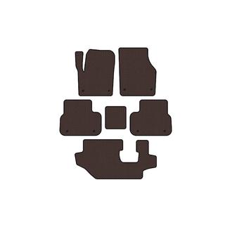 Резиновые коврики Carsuit (2014-2019, 3 ряда, коричневые) Land Rover Discovery Sport 2014- гг. фото 1