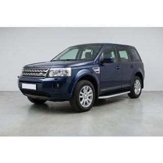 Боковые Подножки Duru (2 шт., Алюминий) Land Rover Freelander II 2006–2014 гг. фото 1