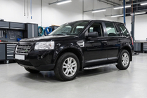 Land Rover Freelander II 2006–2014 гг. Боковые Подножки Maydos V1 (2 шт., Алюминий и Нержавейка) фото 1