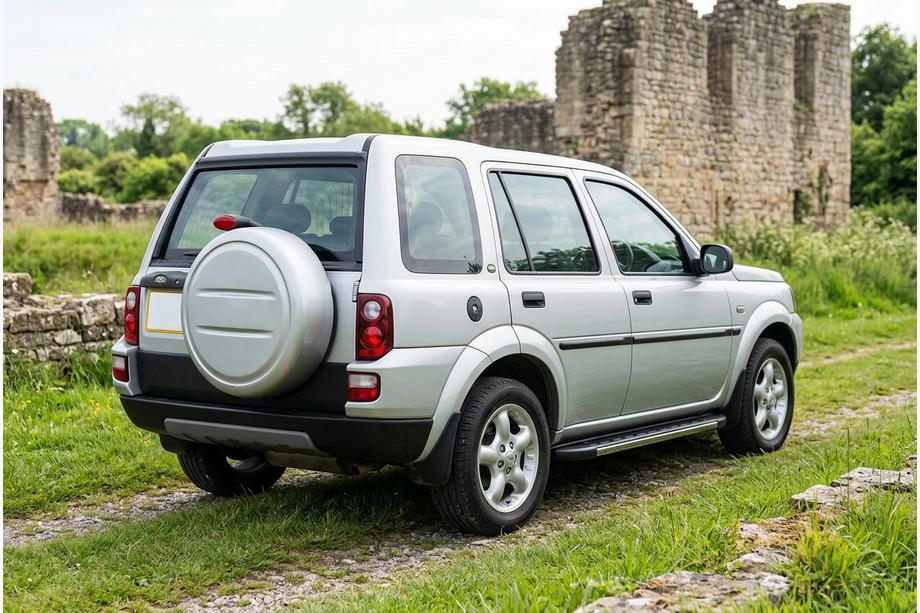 Land Rover Freelander I 1997-2006 гг. Боковые Подножки Duru (2 шт., Алюминий) Image