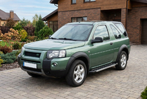 Land Rover Freelander I 1997-2006 гг. Боковые пороги RedLine V1 (2 шт., алюминий) фото 1