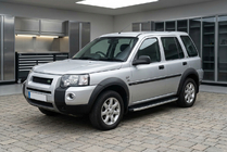 Land Rover Freelander I 1997-2006 гг. Боковые Подножки Fullmond (2 шт, алюминий) фото 1