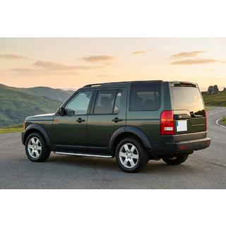 Боковые Подножки Maydos V1 (2 шт., Алюминий и Нержавейка) Land Rover Discovery IV 2009-2017 гг. фото 1