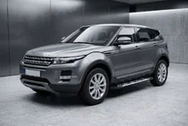 Range Rover Evoque 2012-2018 гг. Боковые Подножки Sunrise (2 шт., Алюминий) фото 1
