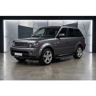Боковые Подножки Allmond Black (2 шт., Алюминий) Range Rover Sport 2005-2013 гг. фото 1