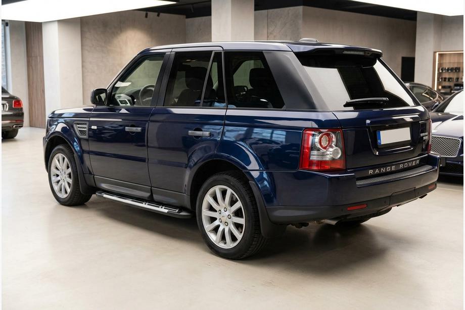 Range Rover Sport 2005-2013 гг. Боковые Подножки Sunrise (2 шт., Алюминий) Image