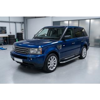 Боковые Подножки Maydos V1 (2 шт., Алюминий и Нержавейка) Range Rover Sport 2005-2013 гг. фото 1
