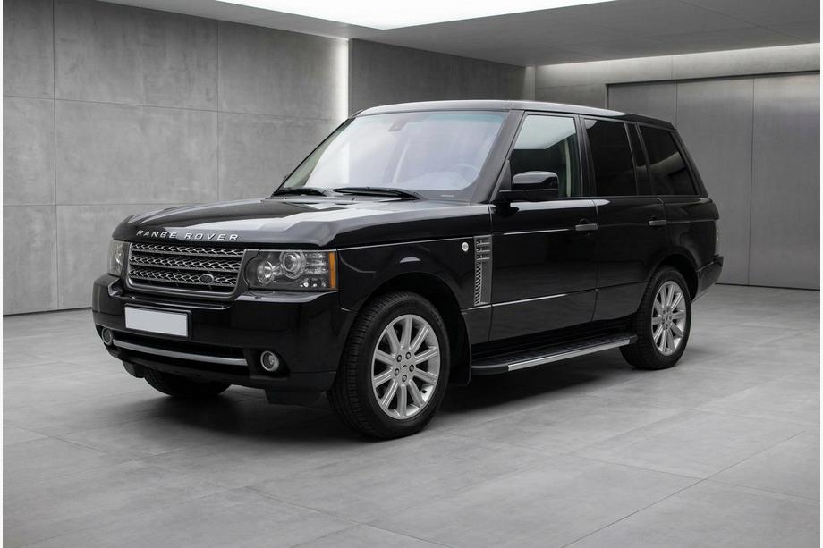 Range Rover III L322 2002-2012 гг. Боковые Подножки Duru (2 шт., Алюминий) Image