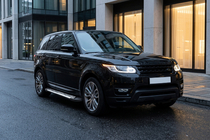 Range Rover Sport 2014-2022 гг. Боковые Подножки Line (2 шт., Алюминий) фото 1
