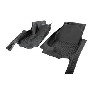 Резиновые коврики Niken Luxury 3D (Для гибридов, комплект из 3 шт.) Honda CRV 2017-2022 гг. фото 4