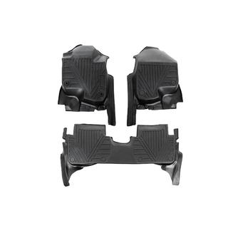 Резиновые коврики Niken Luxury 3D (Для гибридов, комплект из 3 шт.) Honda CRV 2017-2022 гг. фото 2