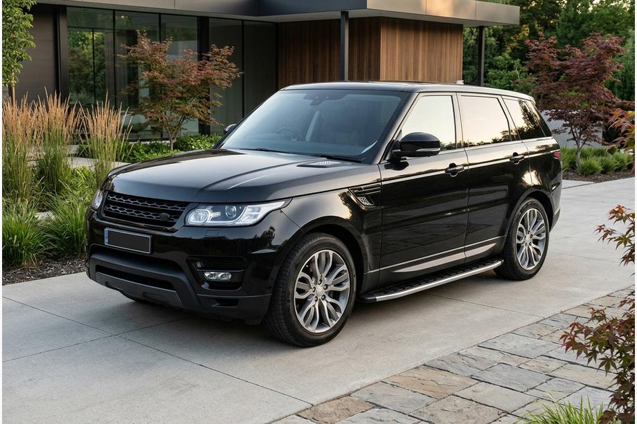 Range Rover Sport 2014-2022 гг. Боковые Подножки Fullmond (2 шт, алюминий) Image