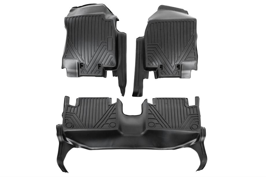Nissan X-trail T32/Rogue 2014-2021 гг. Резиновые коврики Niken Luxury 3D (Для X-Trail, комплект 3 шт.) Фото 2