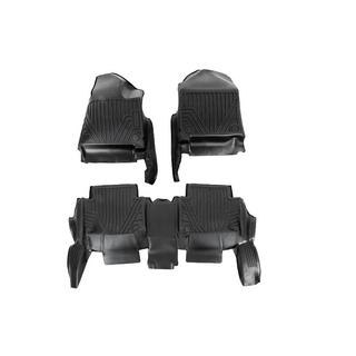 Резиновые Коврики Niken Luxury 3D (2 Ряда) Hyundai Santa Fe 5 2023- гг. фото 2