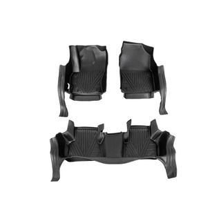 Резиновые коврики Niken Luxury 3D (Для ДВС, комплект 3 шт.) Toyota Corolla Cross 2020- гг. фото 1