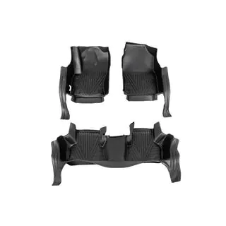 Резиновые коврики Niken Luxury 3D (Для ДВС, комплект 3 шт.) фото 1