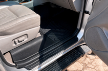 Toyota Land Cruiser 100 1998-2007 гг. Резиновые Коврики Niken Luxury 3D (3 шт) фото 1