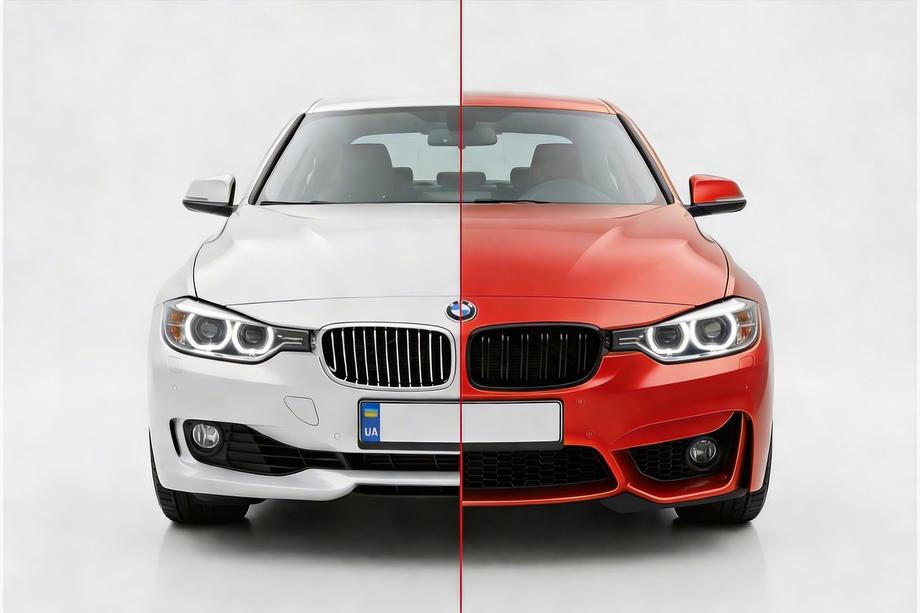 BMW 3 серия F30/F31 2012-2019 гг. Комплект обвеса (F80 M3, под противотуманные фары) Image