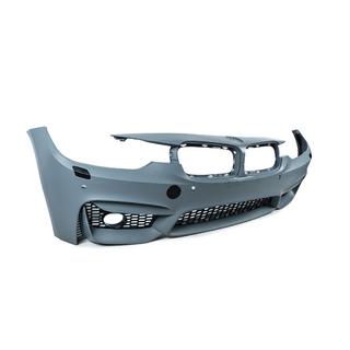 Передний бампер в стиле F80 M3 (под противотуманные фары) BMW 3 серия F30/F31 2012-2019 гг. фото 3