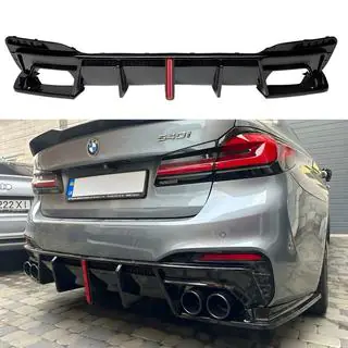 Задний диффузор с насадками BMP-Style (для M-Sport/M5 F90) фото 1