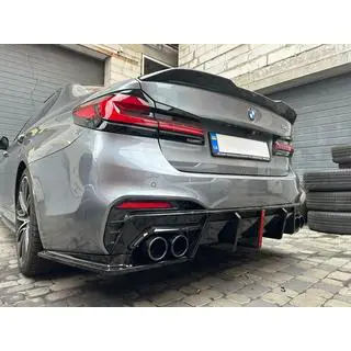 Задний диффузор с насадками BMP-Style (для M-Sport/M5 F90) фото 3