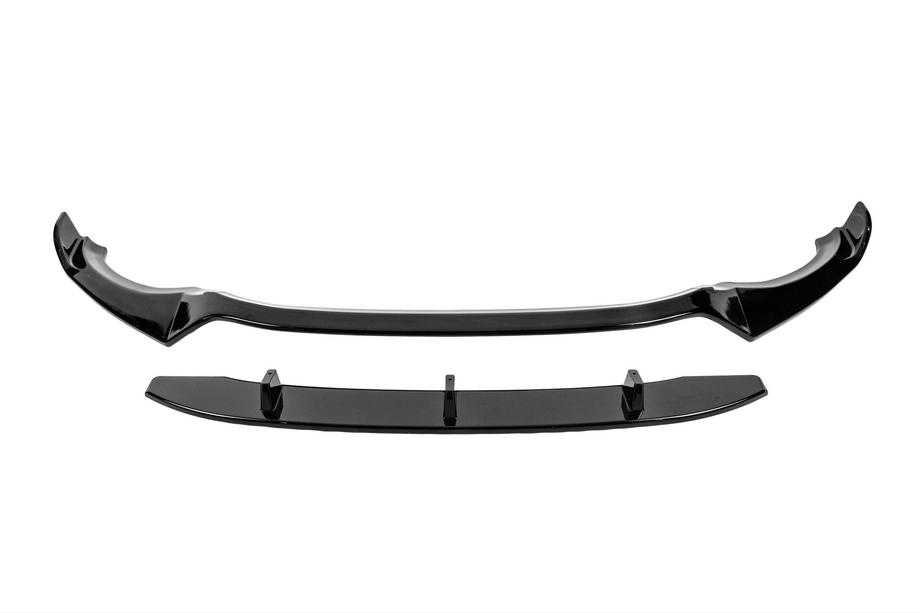 BMW X4 G02 2018- гг. Передний спойлер 3D (для M-Sport 2018-2022, черный глянец) Фото 6