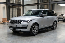 Range Rover IV L405 2013-2021 гг. Боковые Подножки Allmond Black (2 шт., Алюминий) фото 1