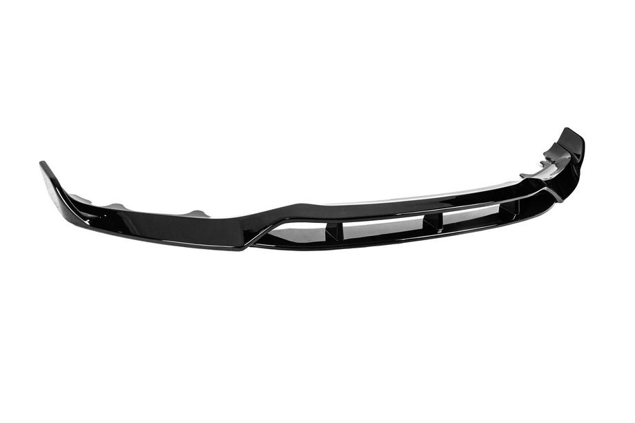 BMW X5 F15 2013-2018 гг. Накладка на передний бампер Lip Black Warrior (для M-Sport) Фото 5