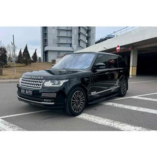 Боковые пороги Bosphorus Black (2 шт., алюминий) Range Rover IV L405 2013-2021 гг. фото 1