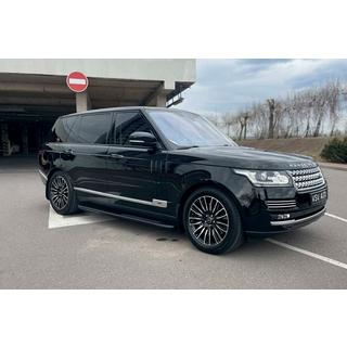 Боковые пороги Bosphorus Black (2 шт., алюминий) Range Rover IV L405 2013-2021 гг. фото 2
