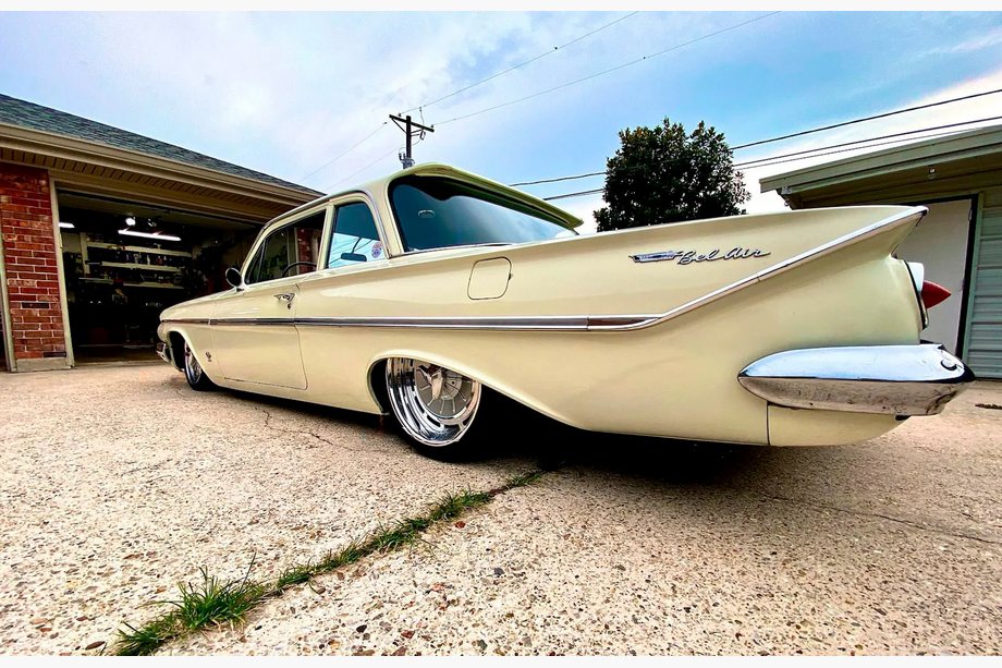 Chevrolet Bel Air 1961–1964 гг. Кованые диски OEM R18 R20 (комплект 4 шт) Фото 5