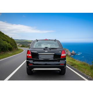 Задняя дуга AK012 (нержавейка) Kia Sorento I BL 2002-2009 гг.