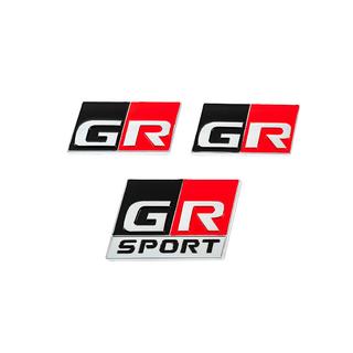 Эмблемы GR Sport (набор 3 шт.) Toyota Land Cruiser 300 2021- гг. фото 1