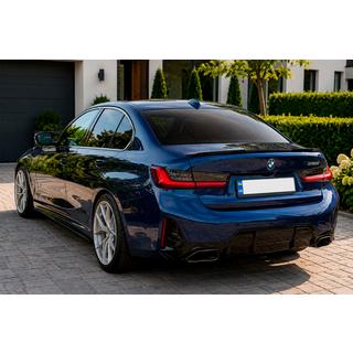 Накладки на пороги AC-Style (для порогов M-Sport, ABS) BMW 3 серия G20/G21 2018- гг. фото 3