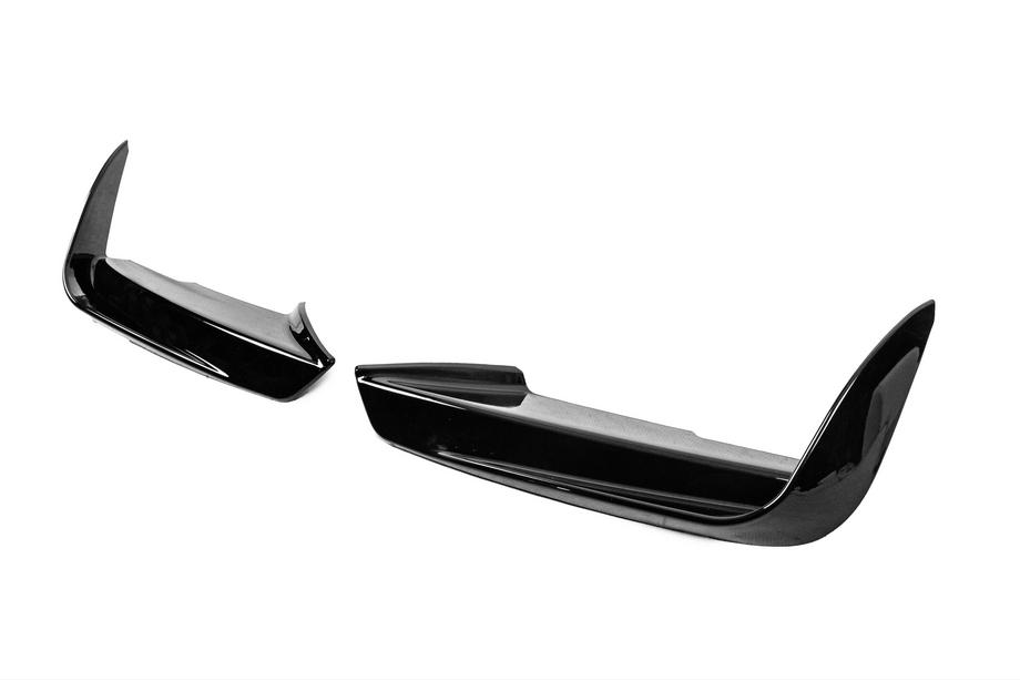 BMW 3 серия F30/F31 2012-2019 гг. Угловые накладки на передний бампер JIE Flap (для M-Sport, ABS) Фото 4