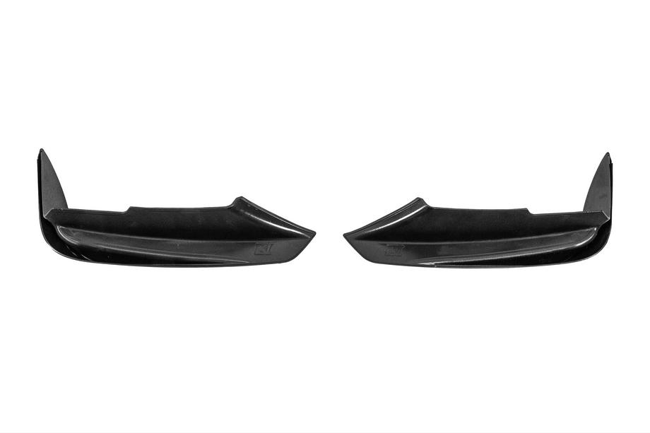 BMW 3 серия F30/F31 2012-2019 гг. Угловые накладки на передний бампер JIE Flap (для M-Sport, ABS) Фото 7