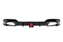 BMW 3 серия G20/G21 2018- гг. Диффузор заднего бампера CS-Style LED (для M-Sport 2018-2022, ABS) фото 1