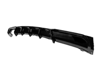 BMW 3 серия F30/F31 2012-2019 гг. Задний диффузор под односторонний двойной выхлоп (для M-Sport, ABS) фото 2