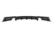 BMW 3 серия F30/F31 2012-2019 гг. Задний диффузор под двусторонний одиночный выхлоп (для M-Sport, ABS) фото 5