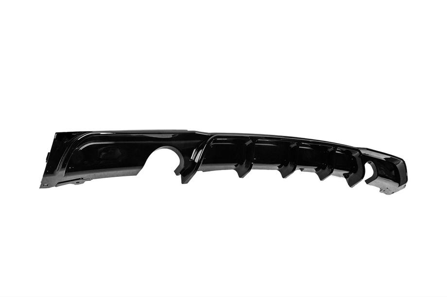 BMW 3 серия F30/F31 2012-2019 гг. Задний диффузор под двусторонний одиночный выхлоп (для M-Sport, ABS) Фото 3