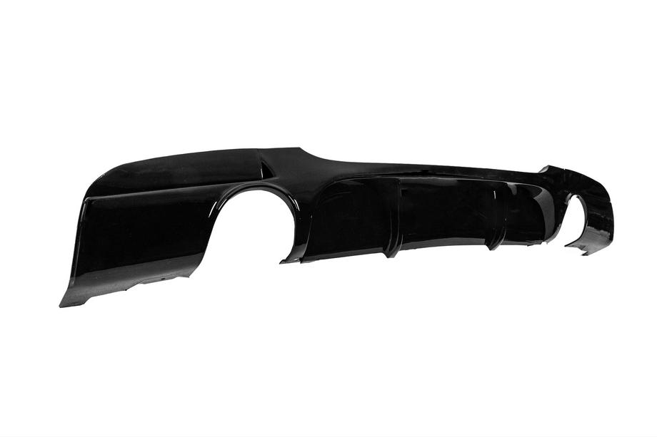 BMW 3 серия E90/E91 2005-2011 гг. Задний диффузор под двусторонний одиночный выхлоп (для M-Sport, ABS) Фото 4