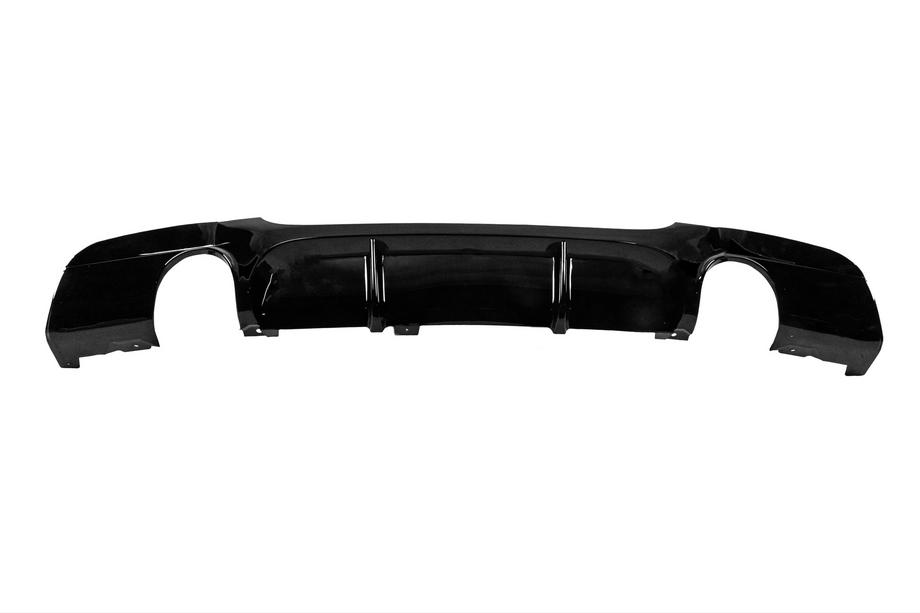 BMW 3 серия E90/E91 2005-2011 гг. Задний диффузор под двусторонний одиночный выхлоп (для M-Sport, ABS) Фото 5