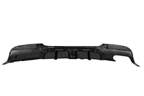 BMW 3 серия E90/E91 2005-2011 гг. Задний диффузор под односторонний двойной выхлоп (для M-Sport, ABS) фото 5