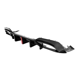 Задний диффузор B-Style LED (для M-Sport 2018-2022, ABS) фото 3
