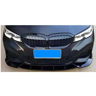Передняя губа бампера CS-Style для M-Sport 2018-2022, ABS BMW 3 серия G20/G21 2018- гг. фото 2
