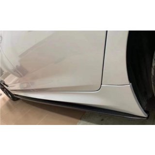 Накладки на пороги ABS (для порогов M-Sport/M5, черный глянец) фото 1