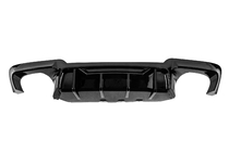 BMW 5 серия F10/F11 2010–2016 гг. Диффузор заднего бампера CS-Style (для M-Sport, ABS, литье под давлением) фото 2